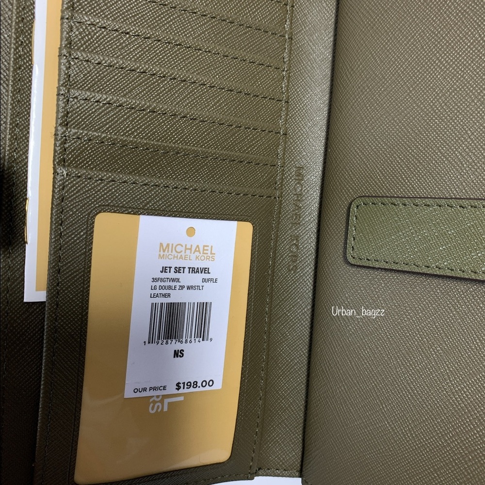 Michael Kors JST Large Double Zip Wristlet - Picture 7 of 8